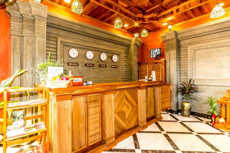 ホテル Ambient Angkor Boutique シェムリアップ エクステリア 写真